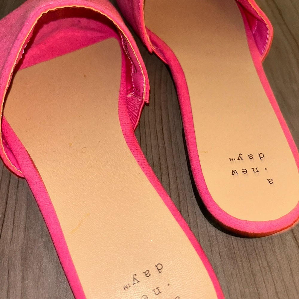 a new day Bright Pink Flats